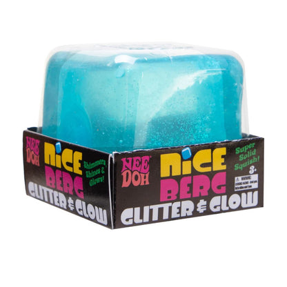 Schylling NeeDoh Glitter & Glow Niceberg ** PRE-ORDER December **