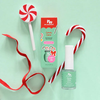 No Nasties Kids Candy Cane Scented Kids Nail Polish