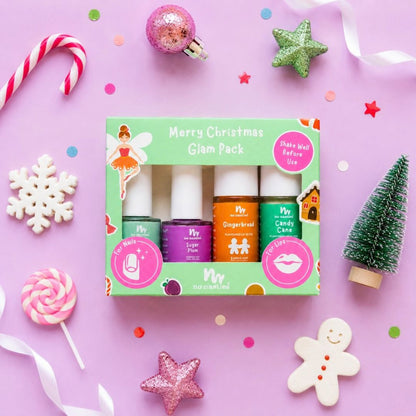 No Nasties Kids Merry Christmas Glam Gift Set