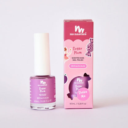 No Nasties Kids Sugar Plum Scented Kids Nail Polish