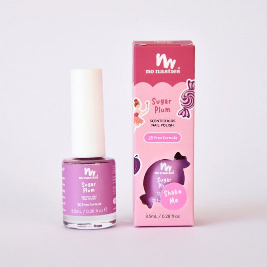 No Nasties Kids Sugar Plum Scented Kids Nail Polish