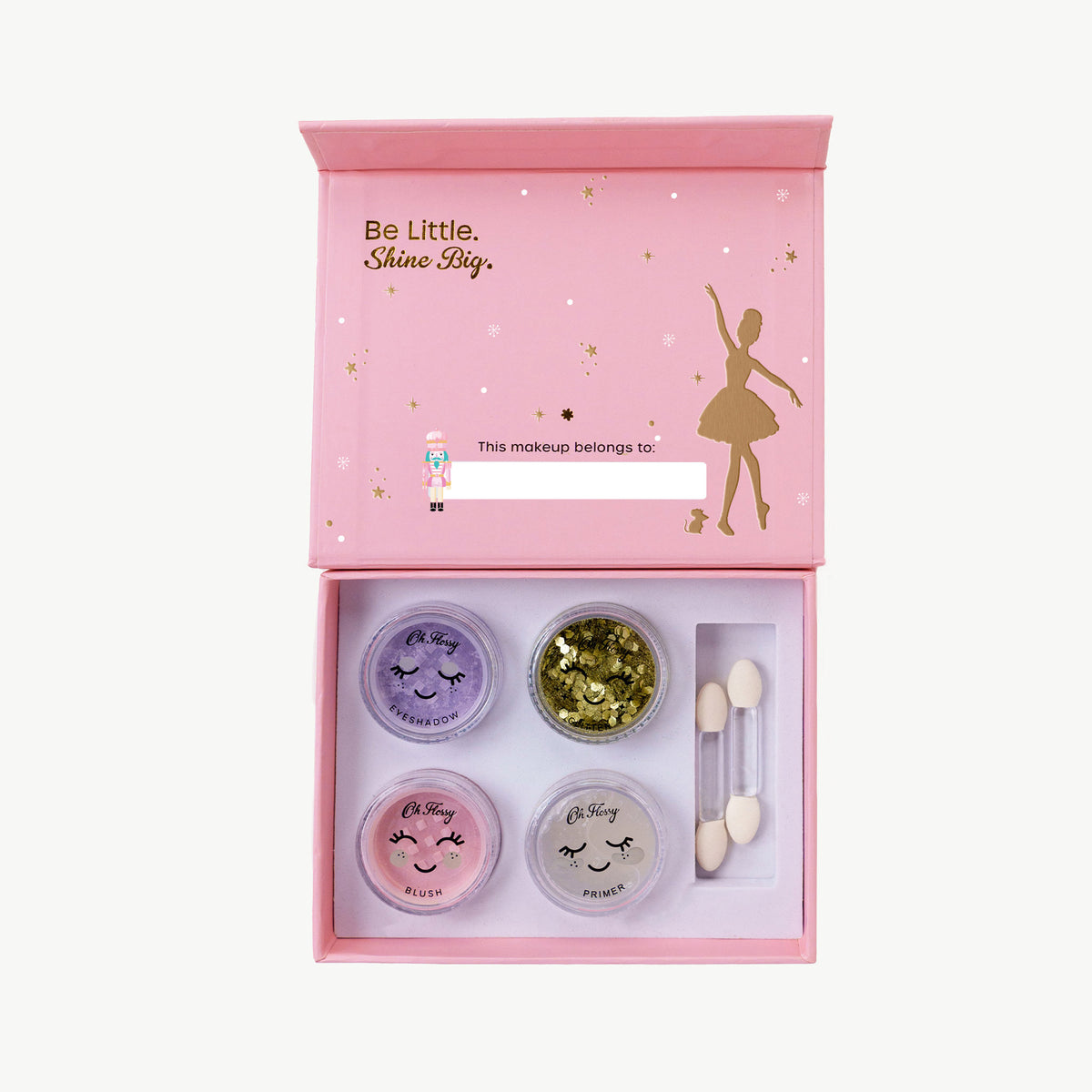 Oh Flossy x Barbie™ in the Nutcracker Mini Makeup and Glitter Set