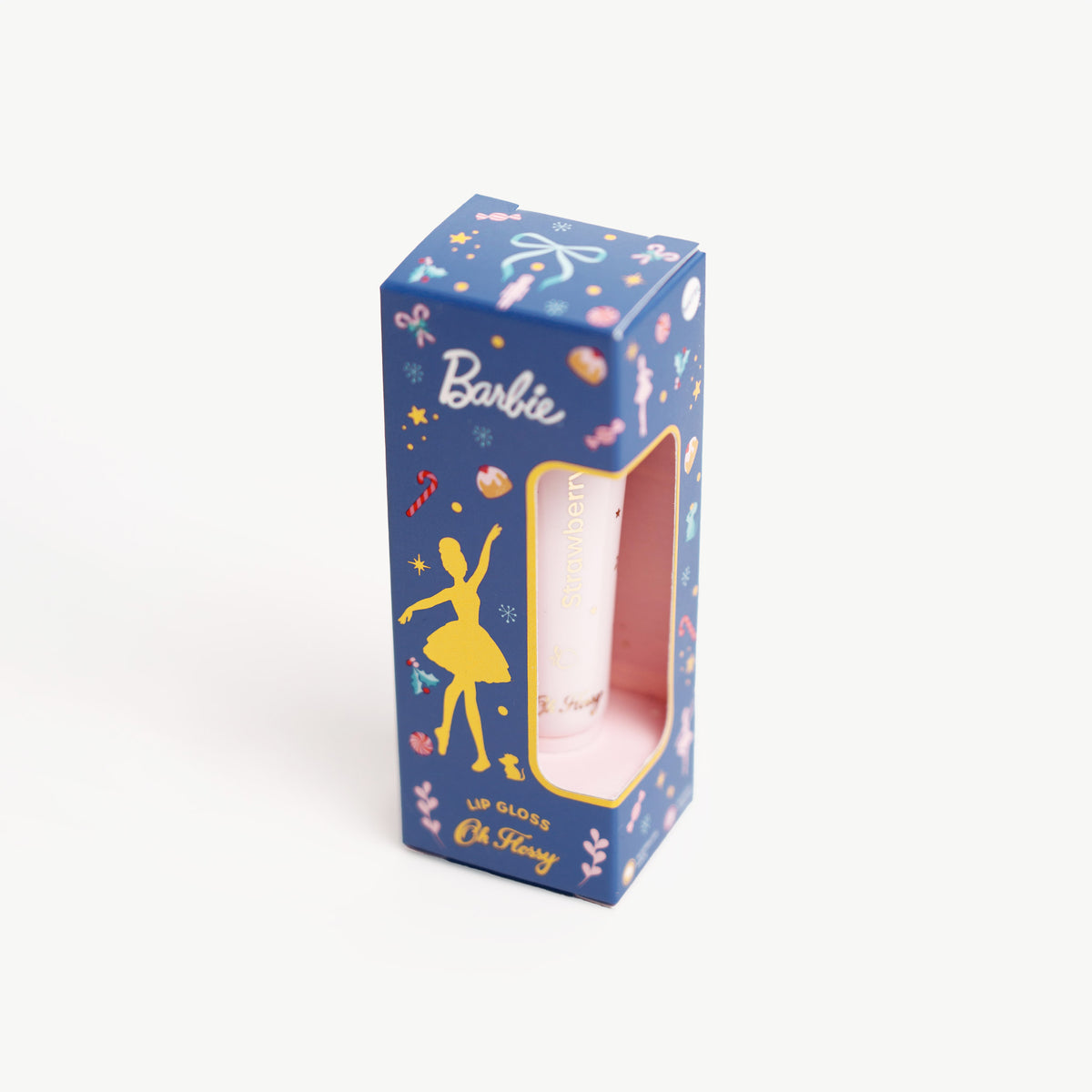 Oh Flossy x Barbie™ in the Nutcracker Natural Strawberry Lip Gloss