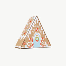 Load image into Gallery viewer, Oh Flossy Christmas Gingerbread House Mini Mani Set
