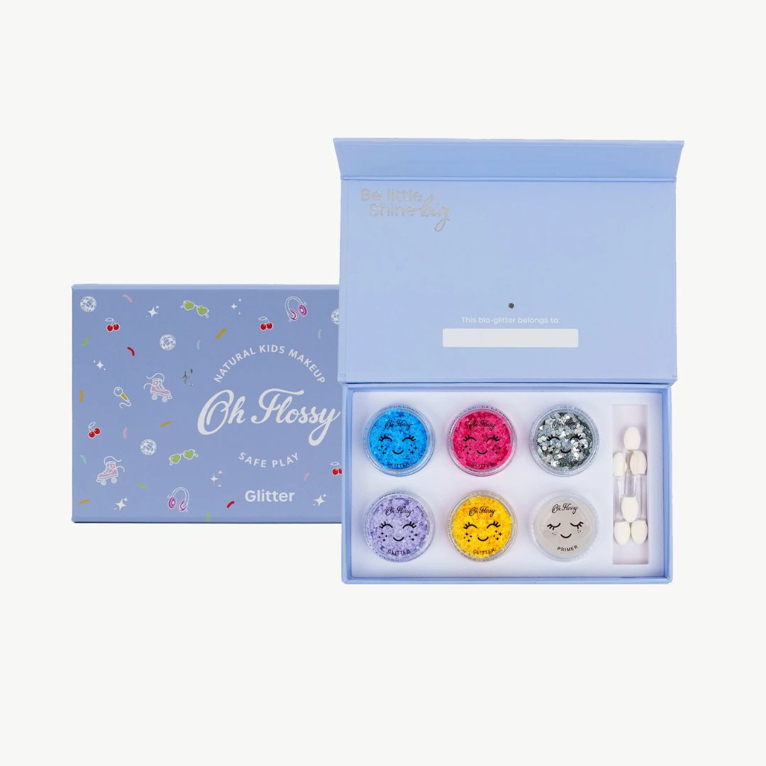 Oh Flossy Kids Disco Fever Glitter Set