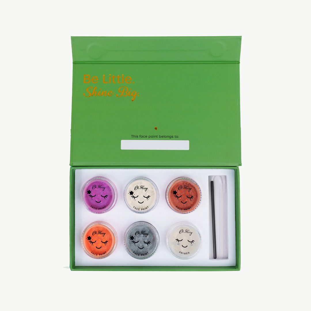 Oh Flossy Wild Wonders Kids Face Paint Set (New)