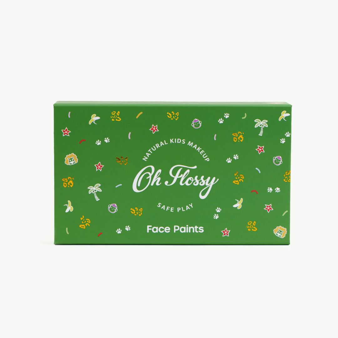 Oh Flossy Wild Wonders Kids Face Paint Set (New)