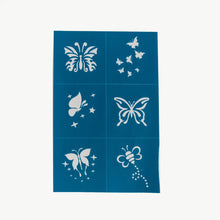 Load image into Gallery viewer, Oh Flossy Face Paint &amp; Makeup Stencils - Teal
