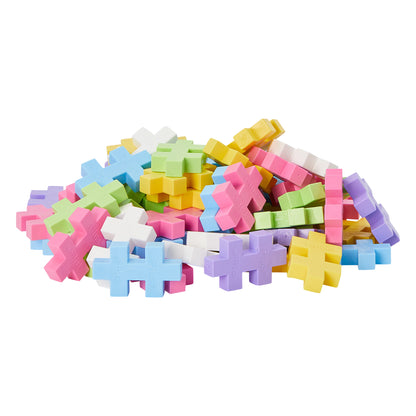Plus-Plus BIG 70pcs Metal Suitcase Pastel Colours