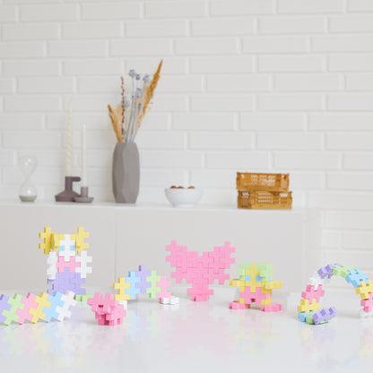 Plus-Plus BIG 70pcs Metal Suitcase Pastel Colours