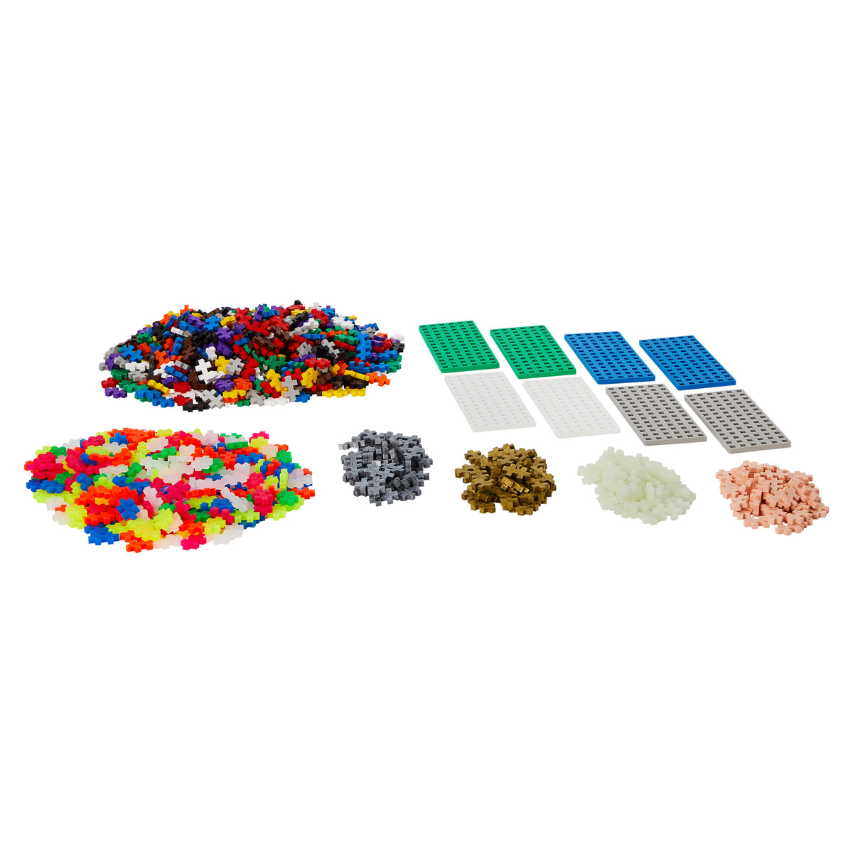 Plus-Plus 700pcs Basic Colours - Learn to Build Super Set