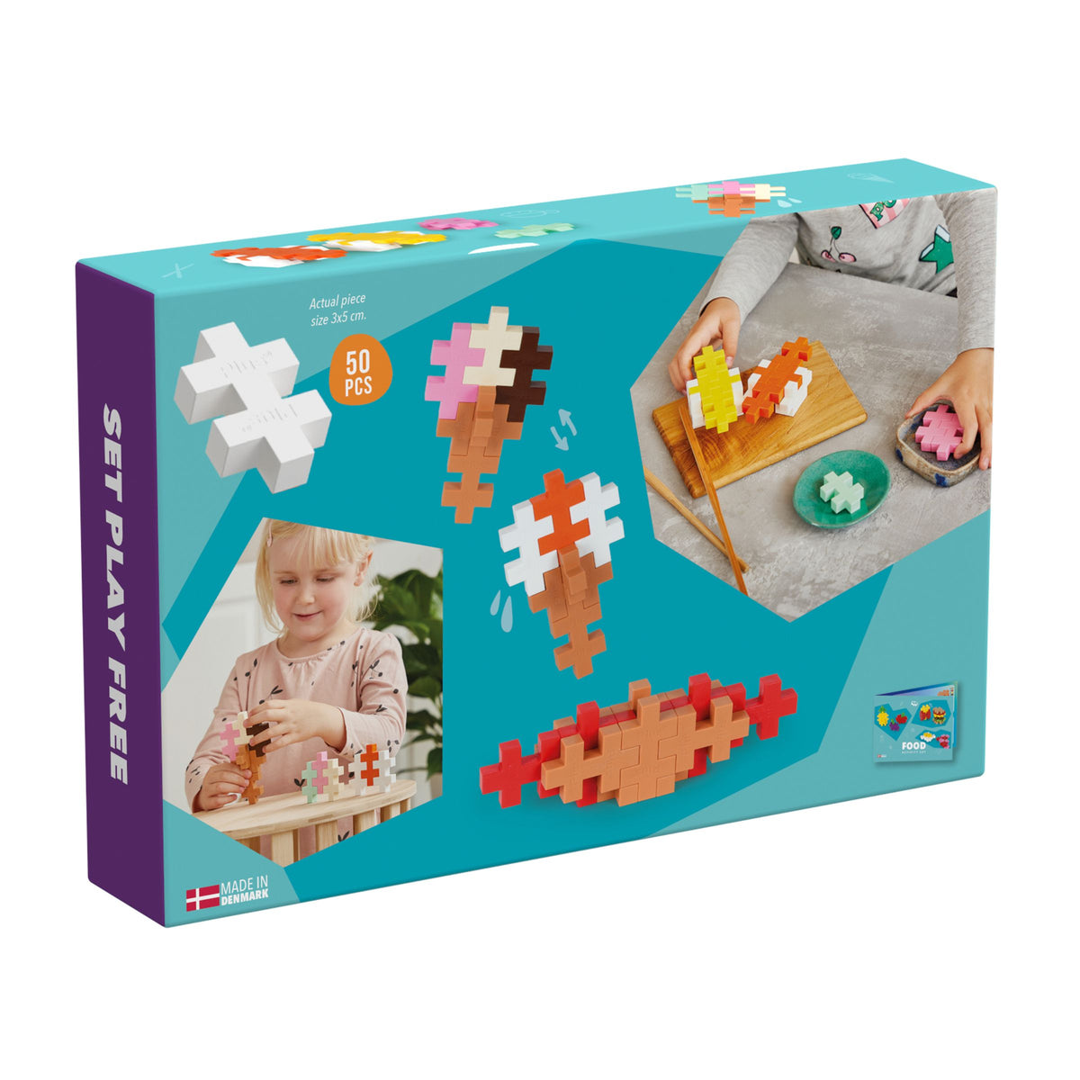 Plus-Plus BIG 50pc Activity Food Theme