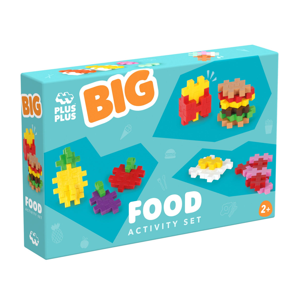 Plus-Plus BIG 50pc Activity Food Theme