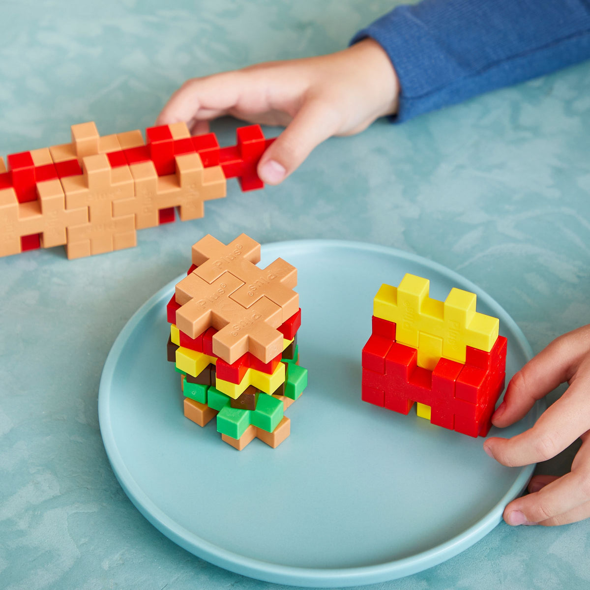 Plus-Plus BIG 50pc Activity Food Theme
