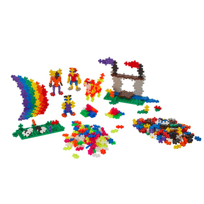 Plus-Plus 600pcs Basic Colours - Learn to Build