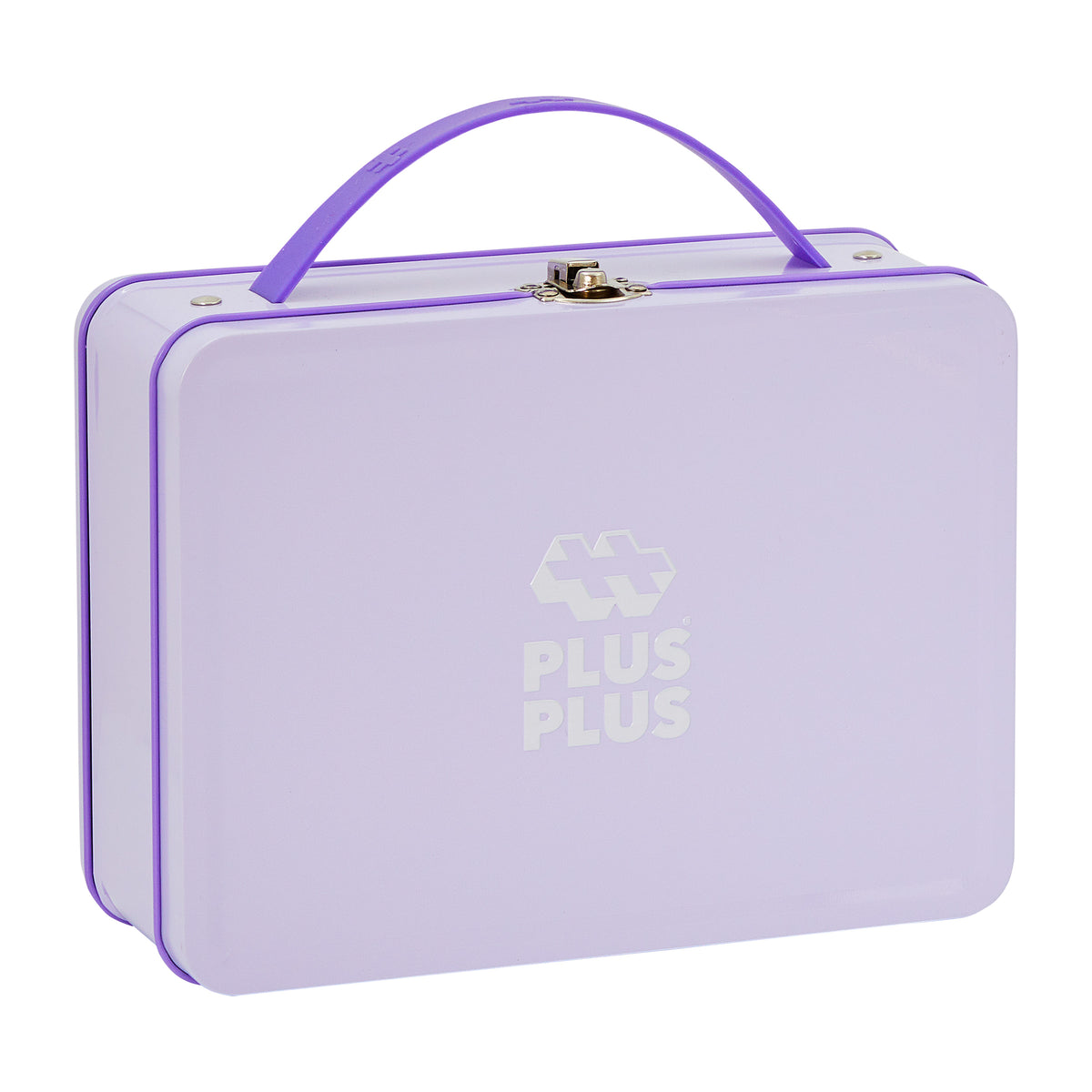 Plus-Plus 600pcs Metal Suitcase Pastel & Neon Mix