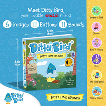 Load image into Gallery viewer, Ditty Bird Potty Time Sounds Board Book
