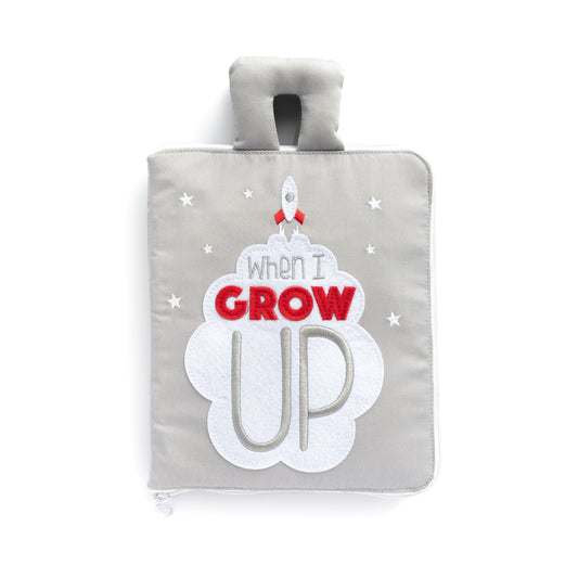 Curious Columbus Fabric Activity Book: When I Grow Up