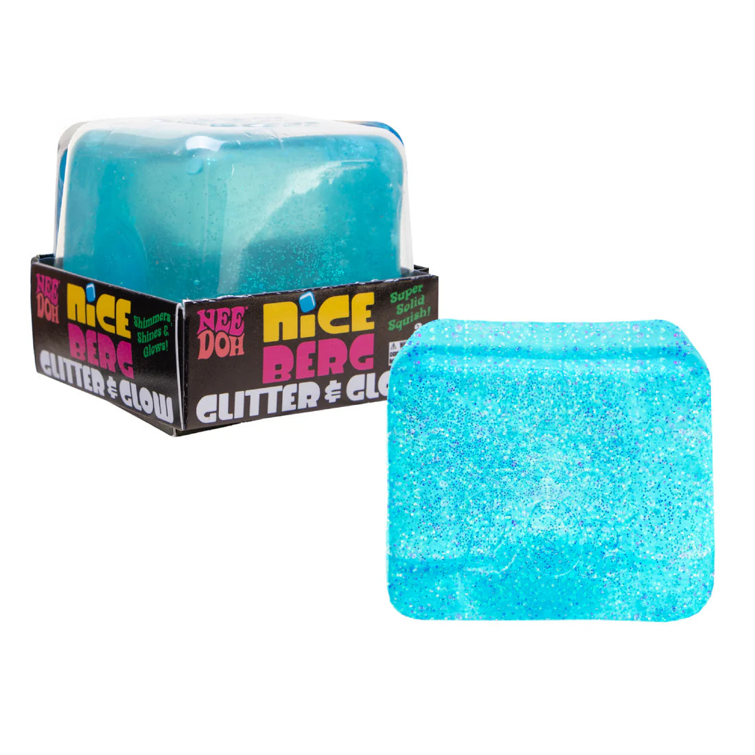 Schylling NeeDoh Glitter & Glow Niceberg ** PRE-ORDER December **