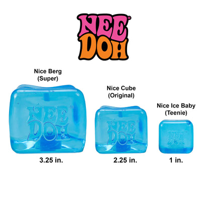 Schylling NeeDoh Glitter & Glow Niceberg ** PRE-ORDER December **