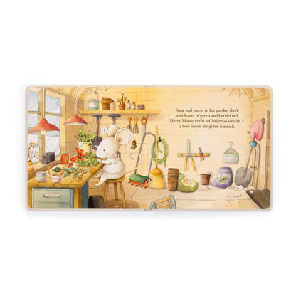 Jellycat Merry Mouse & Book Bundle