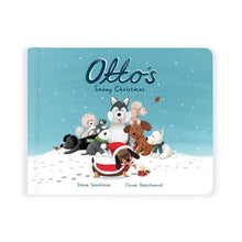 Load image into Gallery viewer, Jellycat Winter Warmer Otto Sausage Dog &amp; Book Bundle
