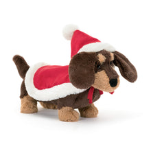 Load image into Gallery viewer, Jellycat Winter Warmer Otto Sausage Dog &amp; Book Bundle
