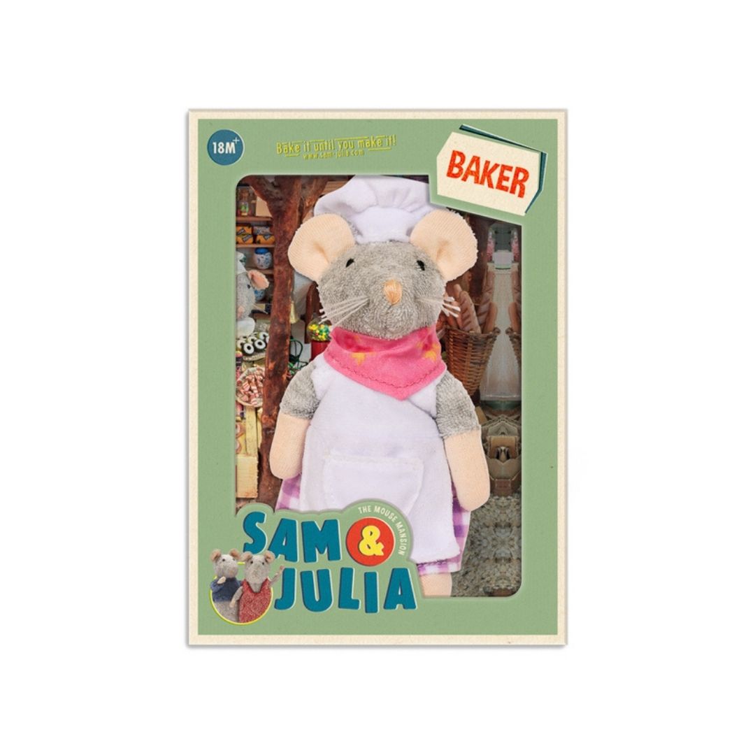 Sam & Julia - Baker Plush Toy ** FINAL SALE **