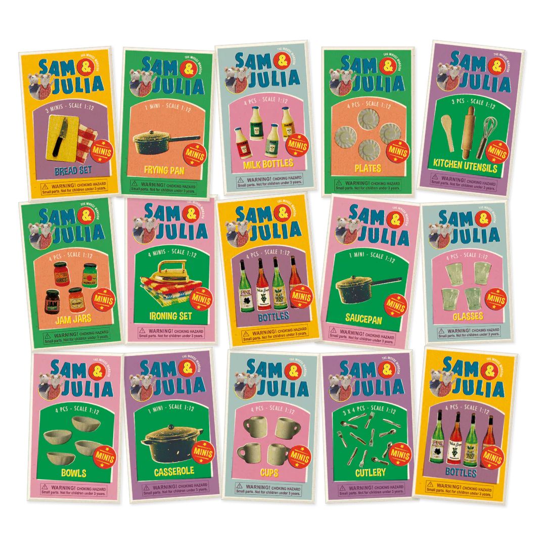 Sam & Julia - Mouse Mansion Miniature Accessories (Assorted)