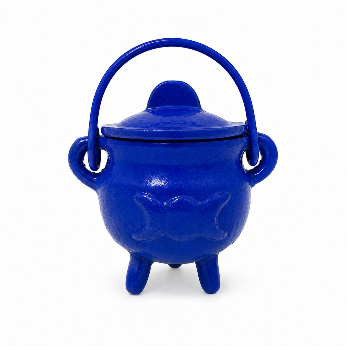 Triple Moon Cast Iron Coloured Cauldron (Assorted) - Small