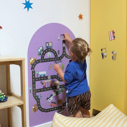 SmartyPals Busy Road Magnet Set