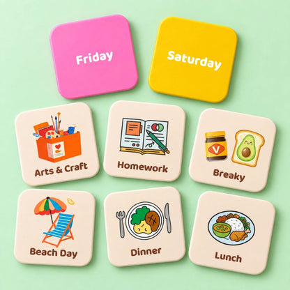 SmartyPals Routine Magnet Set