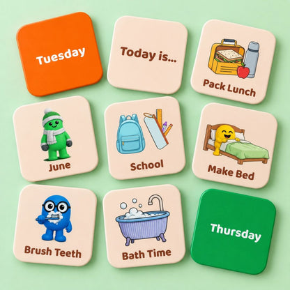 SmartyPals Routine Magnet Set