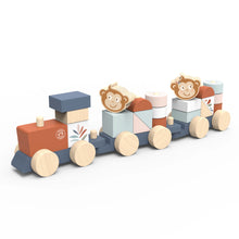 Load image into Gallery viewer, Speedy Monkey Stacking Train
