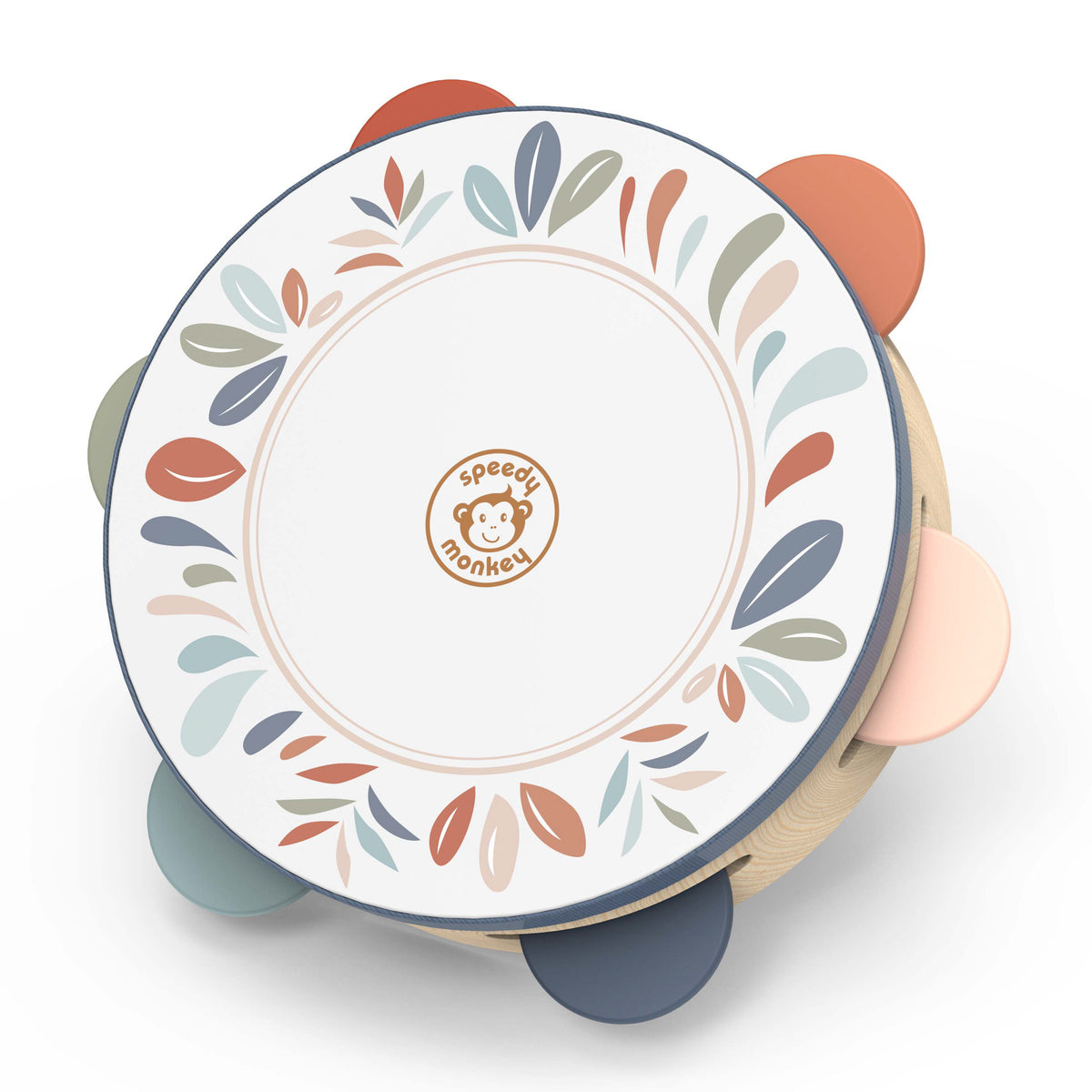 Speedy Monkey Tambourine  ** FINAL SALE **