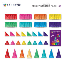 Load image into Gallery viewer, Connetix Bright 56pc Starter Pack ** Arriving Late September **
