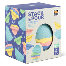 Load image into Gallery viewer, Tiger Tribe ECO Stack and Pour Bath Egg
