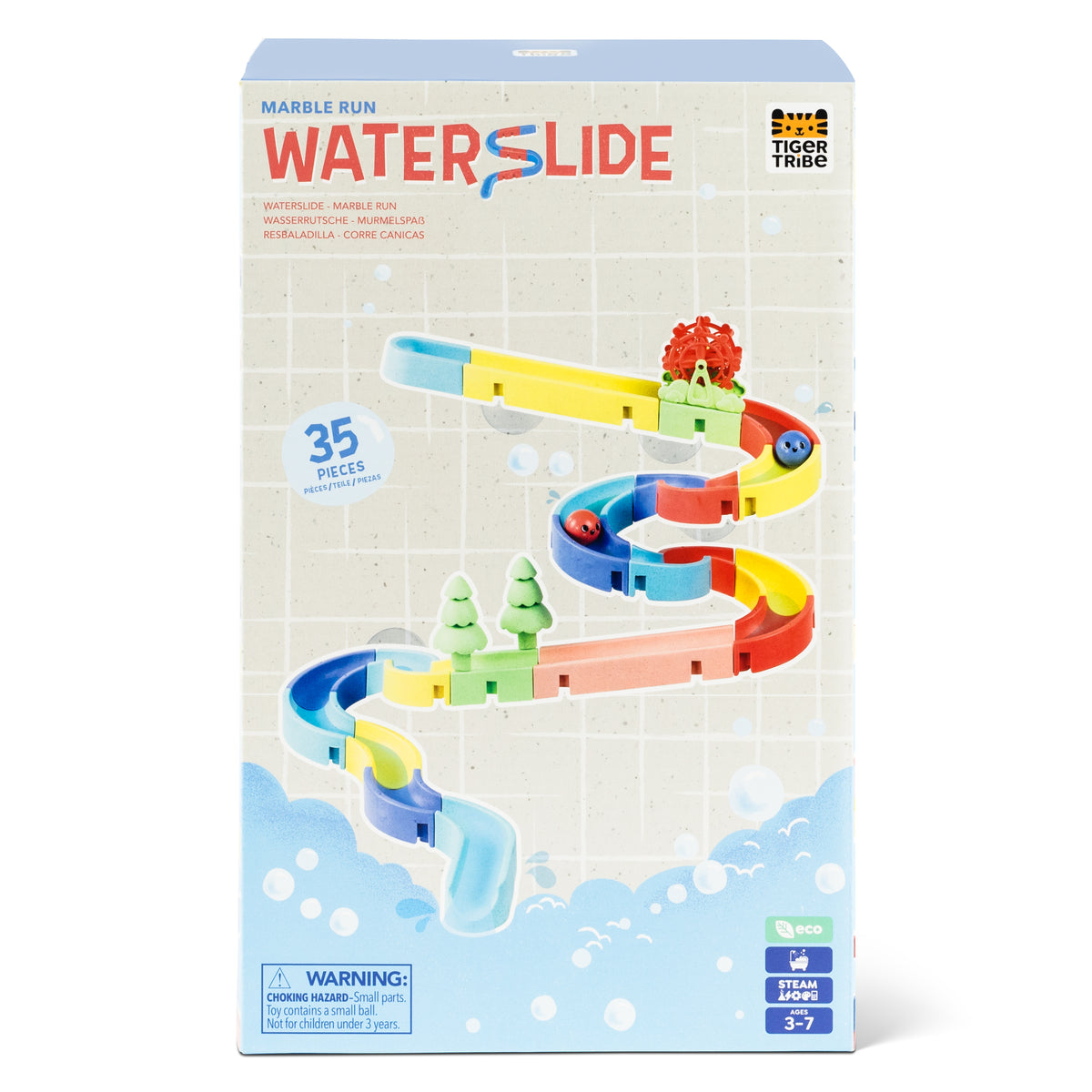 Tiger Tribe Waterslide Marble Run Eco