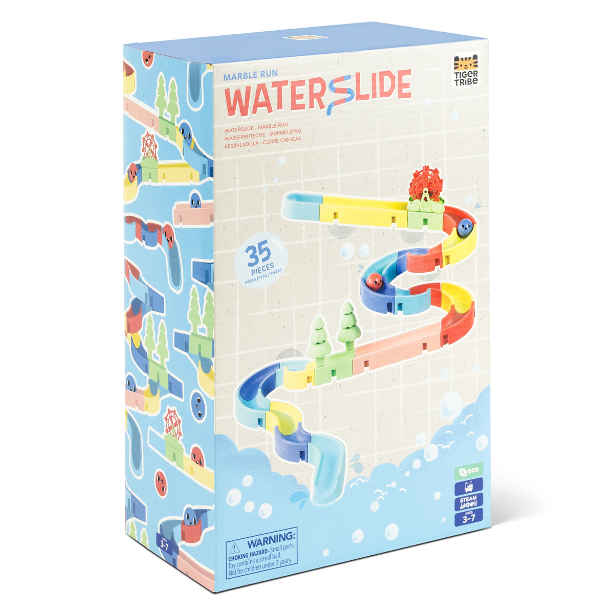Tiger Tribe Waterslide Marble Run Eco