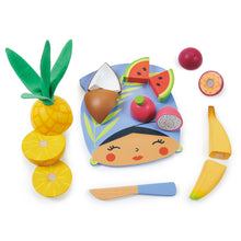 Load image into Gallery viewer, Tender Leaf Toys Tropical Fruit Chopping Board
