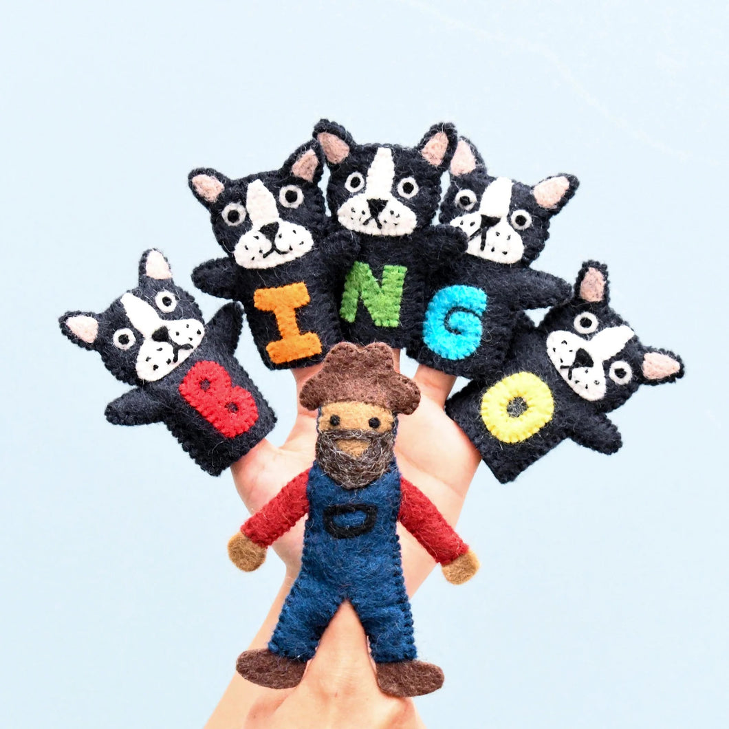 Tara Treasure Bingo Finger Puppet Set