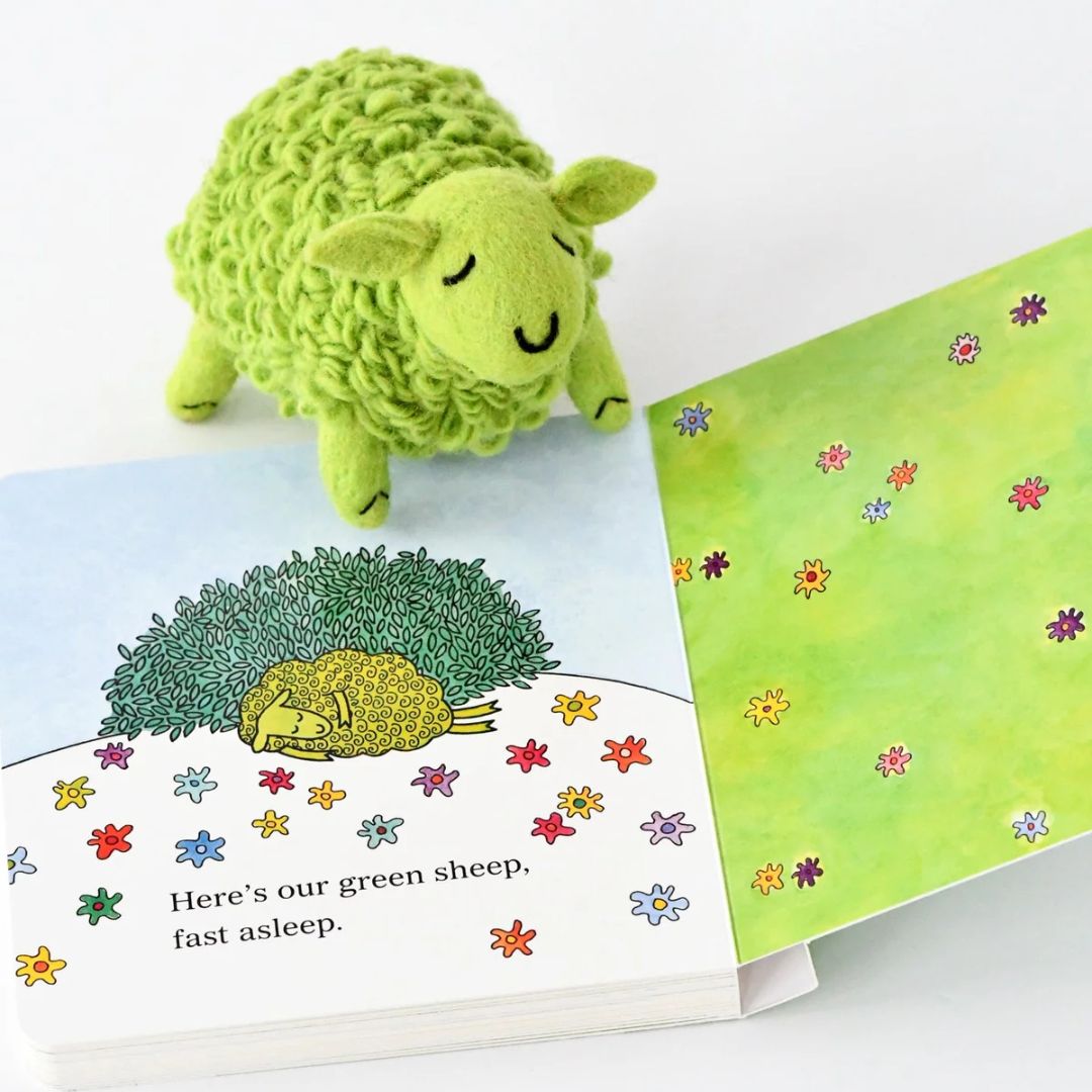 Tara Treasures Where Is The Green Sheep? Toy and Book Set