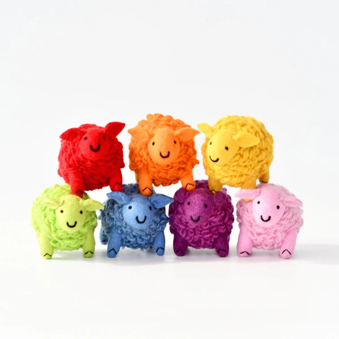 Tara Treasures 7pc Where Is The Green Sheep? Play Set