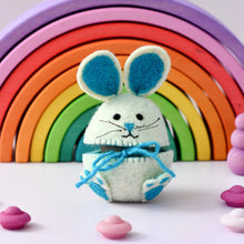 Load image into Gallery viewer, Tara Treasure Felt Egg Cover Hopping Bunny (Assorted)
