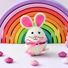 Load image into Gallery viewer, Tara Treasure Felt Egg Cover Hopping Bunny (Assorted)
