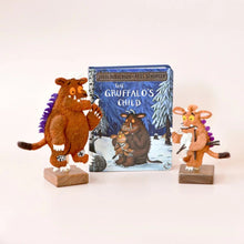 Load image into Gallery viewer, Tara Treasures The Gruffalo&#39;s Child Finger Puppets Set
