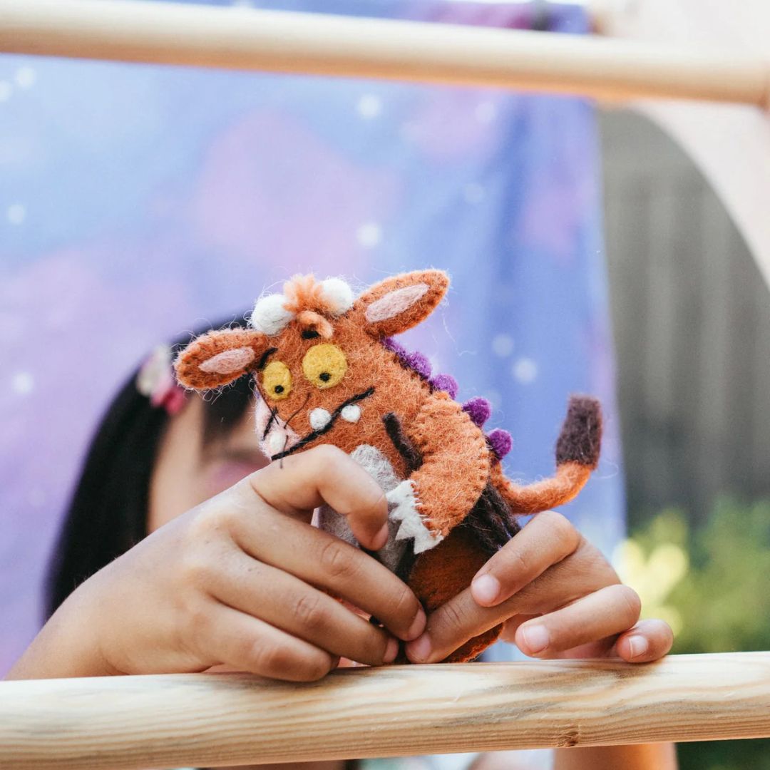 Tara Treasures The Gruffalo's Child Finger Puppets Set