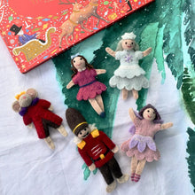 Load image into Gallery viewer, Tara Treasures Nutcracker and the Mouse King Finger Puppet Set

