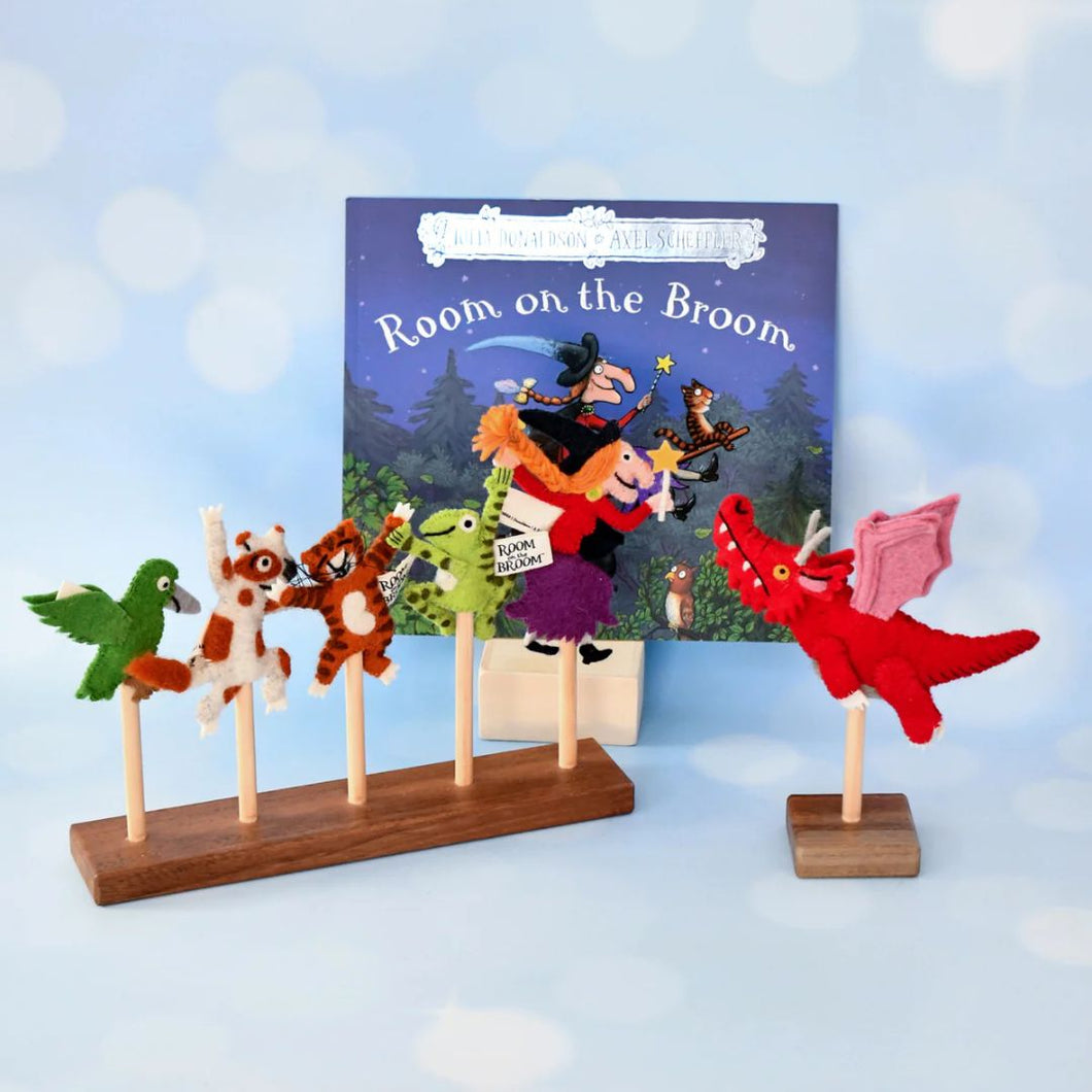 Tara Treasures The Room On The Broom Finger Puppets Set  ** PRE-ORDER September **