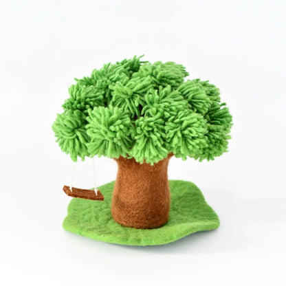 Tara Treasures Shaun the Sheep - Mossy Bottom Tree with Swing